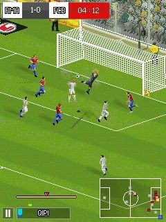 Free download java game Real football 2014 on your mobile phone! Image №2