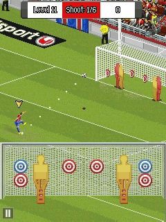Free download java game Real football 2014 on your mobile phone! Image №4