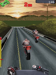 Free download java game Yamaha unleashed 3D on your mobile phone! Image №4