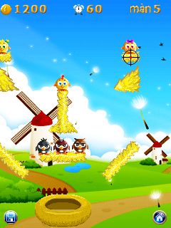Free download java game Rescue hens on your mobile phone! Image №2