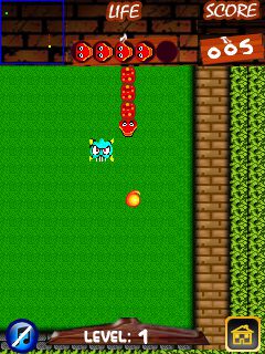Free download java game Super snake: Pro on your mobile phone! Image №2
