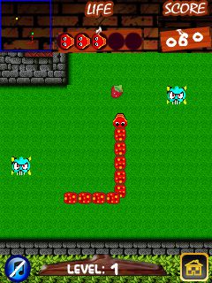 Free download java game Super snake: Pro on your mobile phone! Image №4
