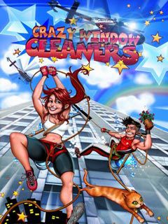 Free download java game Crazy window cleaners on your mobile phone!