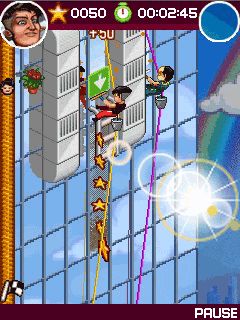 Free download java game Crazy window cleaners on your mobile phone! Image №4