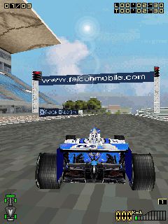 Free download java game Formula racing 3D on your mobile phone! Image №2