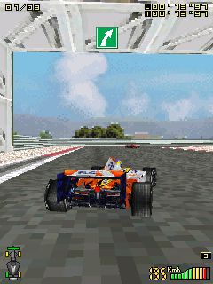 Free download java game Formula racing 3D on your mobile phone! Image №4