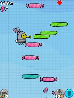Free download java game Doodle jump: Easter on your mobile phone! Image №3
