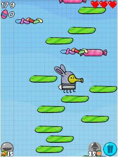 Free download java game Doodle jump: Easter on your mobile phone! Image №4