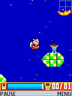 Free download java game Megaman: Rocket Christmas on your mobile phone! Image №3