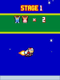 Free download java game Megaman: Rocket Christmas on your mobile phone! Image №2