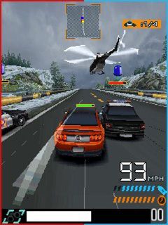 Free download java game Need for Speed: The run on your mobile phone! Image №2