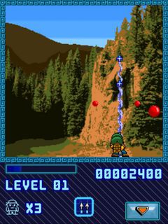 Free download java game Pang: Remixed on your mobile phone! Image №4
