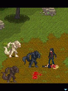 Free download java game Vampire Romance on your mobile phone! Image №5