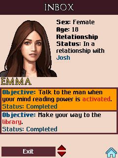 Free download java game Vampire Romance on your mobile phone! Image №3