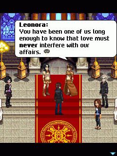 Free download java game Vampire Romance on your mobile phone! Image №4