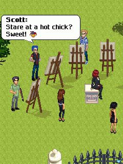 Free download java game Vampire Romance on your mobile phone! Image №8