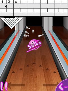 Free download java game Bowling compete on your mobile phone! Image №4