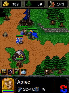 Free download java game Warcraft 3: Lordaeron on your mobile phone! Image №4
