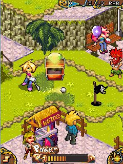 Free download java game Minigolf Revolution: Pirate Park on your mobile phone! Image №3