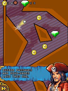 Free download java game Minigolf Revolution: Pirate Park on your mobile phone! Image №4