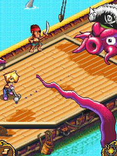 Free download java game Minigolf Revolution: Pirate Park on your mobile phone! Image №5
