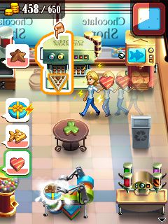 Free download java game Chocolate shop frenzy on your mobile phone! Image №3