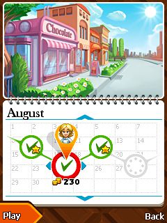 Free download java game Chocolate shop frenzy on your mobile phone! Image №5