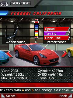 Free download java game Ferrari GT: Evolution on your mobile phone! Image №5
