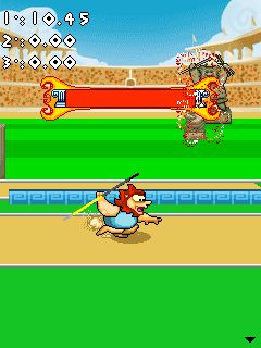 Free download java game Olympic hero on your mobile phone! Image №4