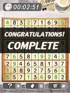 Free download java game Platinum sudoku 2 on your mobile phone! Image №4