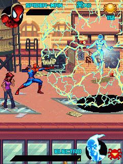 Free download java game Spider-man: Toxic city on your mobile phone! Image №2