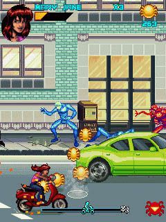 Free download java game Spider-man: Toxic city on your mobile phone! Image №6