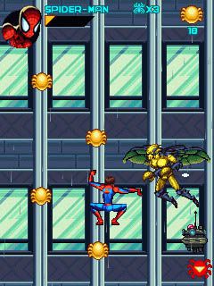 Free download java game Spider-man: Toxic city on your mobile phone! Image №8