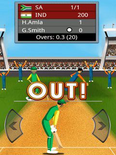 Free download java game Cricket fever on your mobile phone! Image №4