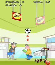 Free download java game Extreme football tricks on your mobile phone! Image №3