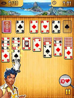 Free download java game Platinum solitaire 3 on your mobile phone! Image №6