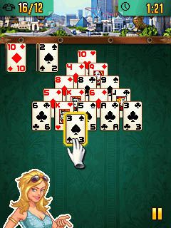 Free download java game Platinum solitaire 3 on your mobile phone! Image №2