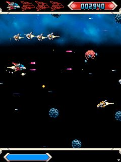 Free download java game Alpha wing on your mobile phone! Image №4