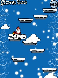 Free download java game Santa jump on your mobile phone! Image №3
