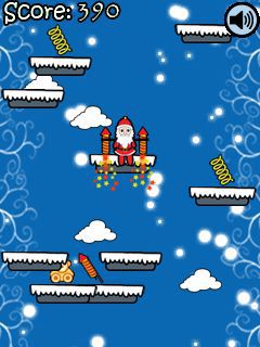 Free download java game Santa jump on your mobile phone! Image №4