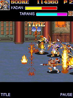 Free download java game Warriors of fate on your mobile phone! Image №2