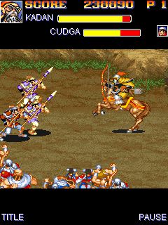 Free download java game Warriors of fate on your mobile phone! Image №3