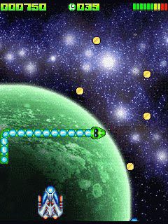 Free download java game Snake deluxe in space on your mobile phone! Image №4