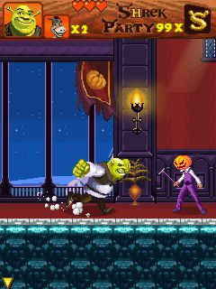 Free download java game Shrek party on your mobile phone! Image №2
