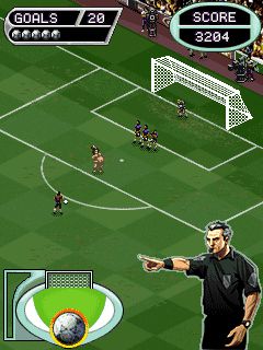 Free download java game Free kick championship on your mobile phone! Image №2