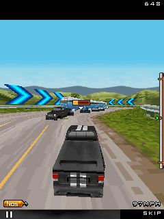 Free download java game Fast and furious 3D on your mobile phone! Image №3