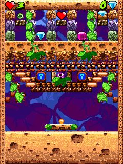 Free download java game Wormnoid on your mobile phone! Image №3