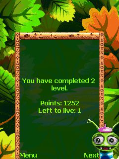 Free download java game Wormnoid on your mobile phone! Image №4