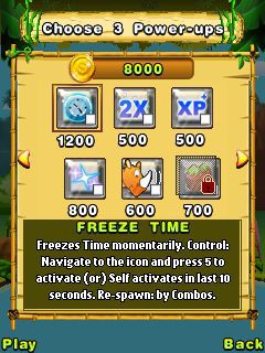 Free download java game Jungle: Puzzle blitz on your mobile phone! Image №3