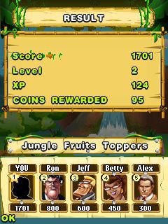 Free download java game Jungle: Puzzle blitz on your mobile phone! Image №6